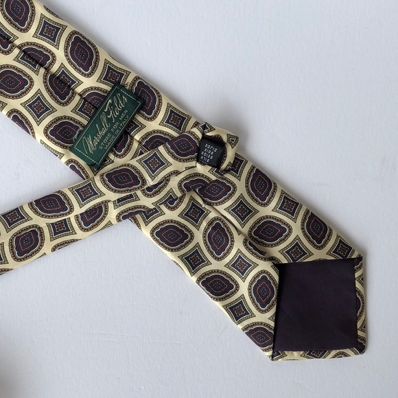 Marshall Field’s Silk Men’s Neck Tie - Picture 2 of 3
